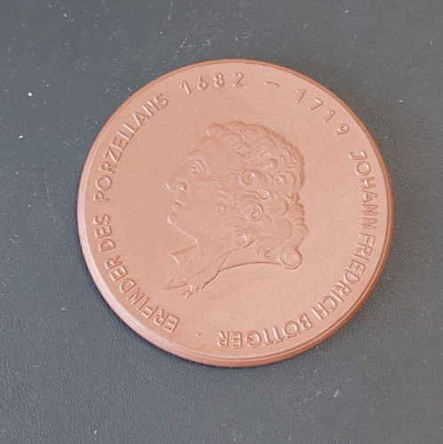 Meissen porzellan medaille - porzellan,