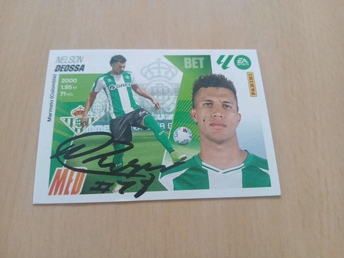 Panini sticker signiert nelson - sticker,