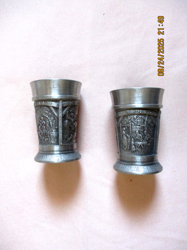 Zinnbecher sks zinn made - zinnbecher,
