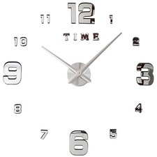 Große 3D Wanduhr | Wand Uhr