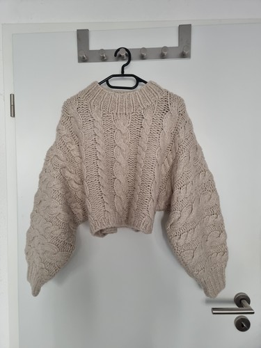 Hellbeige cropped oversize - cropped,