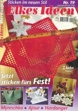 Elkes Ideen - Sticken im neuen Stil - Hardanger Heft Nr. 19