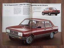 Fiat 131 02/82 NL Prospekt