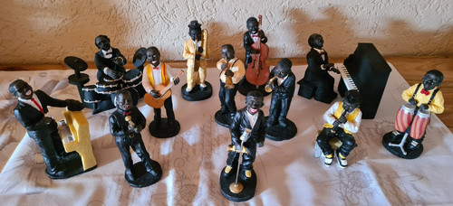 Musiker figuren set jazz band - jazz,