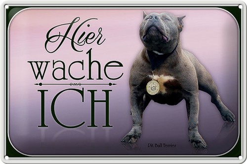 Schild blech 30x20cm - blech, made