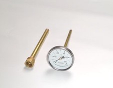 500°C Thermometer Ofenthermometer Backofenthermometer 150 mm Pizzaofen Gartenofe