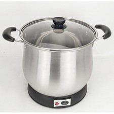 7 Liter Edelstahl Topf