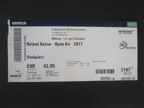 Roland kaiser open - air, alte