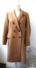 ZARA  Woll Mantel Gr. XL / 44 Beige Schurwolle NEU