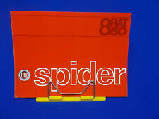 130) FIAT 850 Spider Sportwagen Cabrio Prospekt Reklame Werbung 