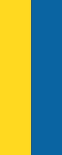 Fahne flagge gelb blau - flagge, gelb-blau