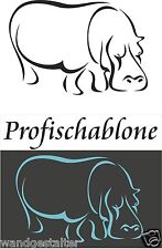 Wandschablonen Schablone