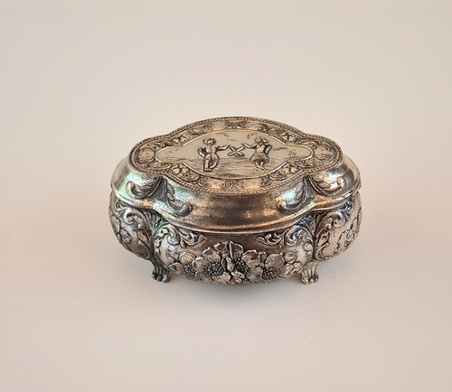Vintage silber metall - silber,