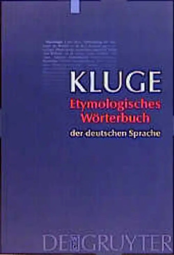 Etymologisches wörterbuch der - etymologisches,