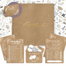 Gästebuch Hochzeit 100 Blanko