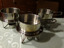 WMF 1 x Butter-Set Butterwärmer Saucenwärmer Sauciere Edelstahl