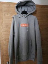 Supreme Box Logo Grey/Orange