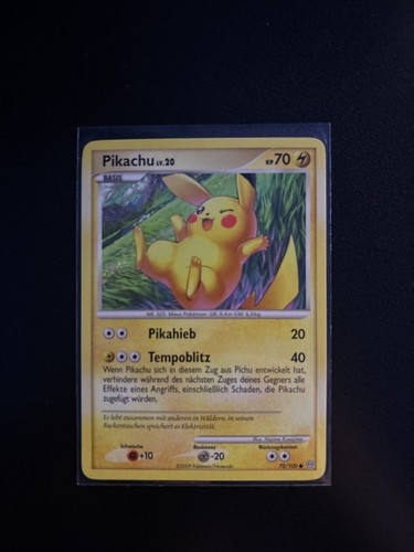 Pokémon tcg pikachu 20 - tcg,