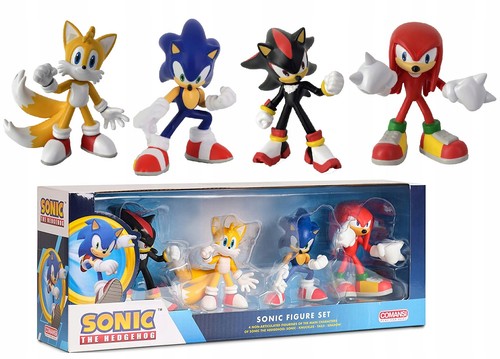 Sonic zestaw figurek tails - sonic,
