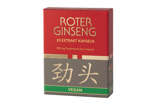 Roter ginseng extrakt kapseln - extrakt,