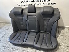 Orig. Mercedes S-Klasse W222 Rücksitzbank Lehne Rücksitzlehne Leder Exclusiv SHZ