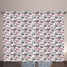 Retro Rustikale Gardine