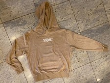 Snipes Damen Hoodie Samt Nicky Beige/hellbraun Gr. XS