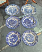 Englische Teller. Keramik. 6