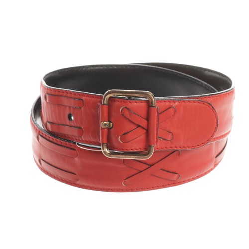 Aigner gürtel rot gut - gürtel, cm