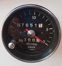 Vintage VDO Sumlog 20 Knoten