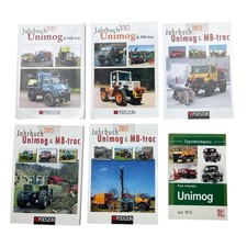 Unimog & MB-trac Jahrbuch 2011 /2012 / 2013 / 2015 / 2017 Typenkompass Buch AB13