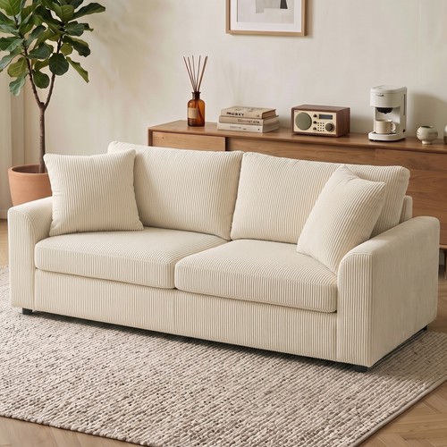 Homcom sitzer sofa couch - homcom,