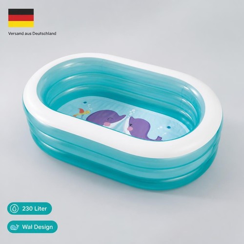 Kinder planschbecken oval - planschbecken,