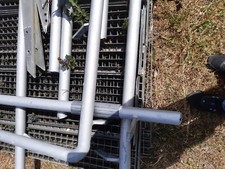 Verzinkte Gitterroste als Treppenstufen, diverse Größen 