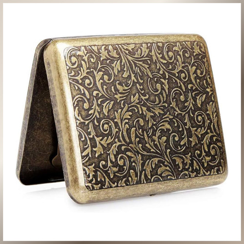 Zigarettenetui metall antik - metall,