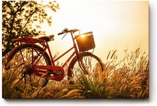 Sinus Art Wandbild Rotes