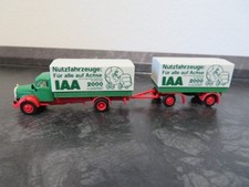 Albedo Hängerzug IAA 2000 Nutzfahrzeuge in Frankfurt 1:87