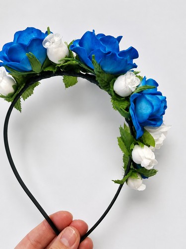Handgemachter haarreif mit - handgemachter,