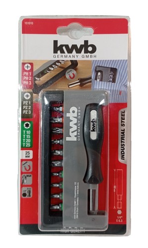 Kwb handy bit - bit-box, teilig