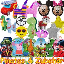 Pinata zum Befüllen - Über 90 Motive - Kinder Geburtstag Party Spiel - MIT VIDEO