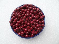 1000 St. runde Holzperlen 7 mm