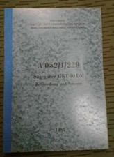 NVA VORSCHRIFT A 052/1/229