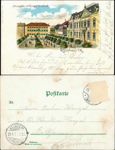 Litho offenbach - offenbach, (main)