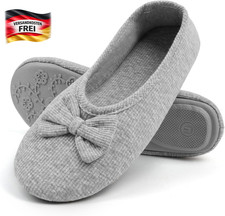 Damen Hausschuhe mit Memory