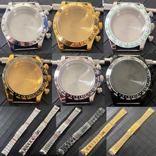 39mm Stahl Uhrengehäuse