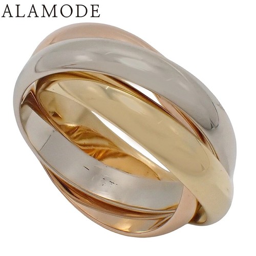 Cartier trinity ring 18k - cartier,
