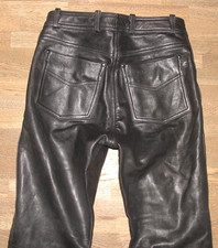 Damen- Biker - LEDERJEANS /