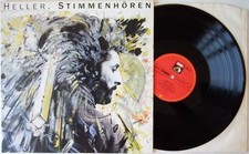 ANDRE HELLER Stimmenhören LP Vinyl Booklet EMI 1983 * TOP