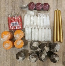 XXL Konvolut 3KG * Kerzen Kerzenwachs Kerzenreste * Basteln Wachsgießen