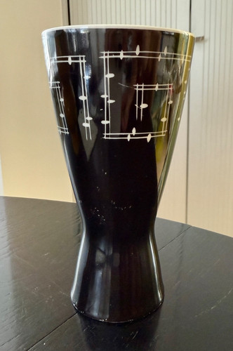 Vase porzellan ddr veb lichte - porzellan,